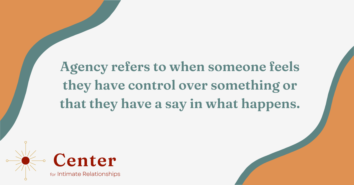 Quote on agency